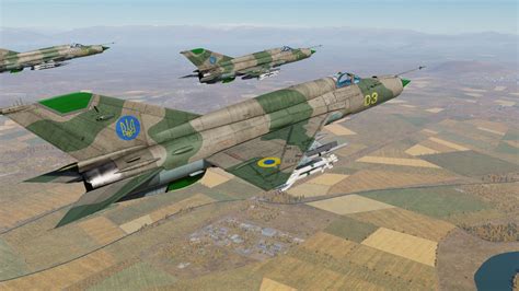 Ukrainian Air Force Mig 21bis 40th Tactical Aviation Brigade Semi