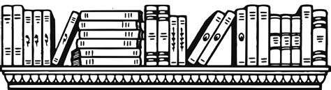 Library Clipart Black And White Library Black And White Transparent