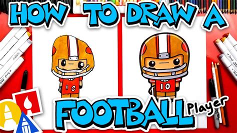 How To Draw A Football Player 45