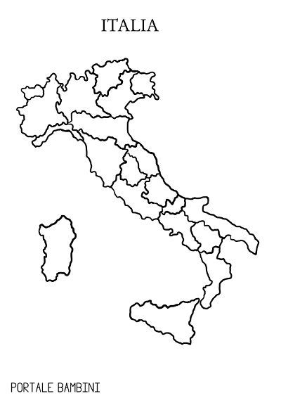Italia Cartina Muta Regioni Cartina Muta Fisica E Politica Dell My