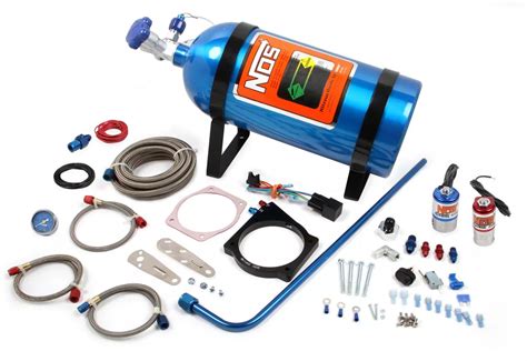 Nos Camaro Plate Wet Nitrous System For 102mm Or 105mm 4 Bolt Cable