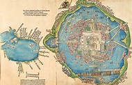 The Map: Tenochtitlan, 1524 | History Today