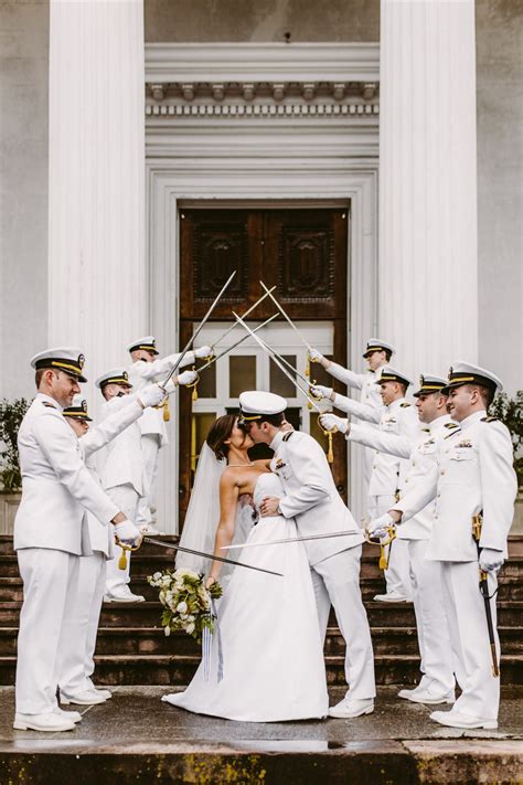 Elegant United States Navy Wedding In Charleston Sc