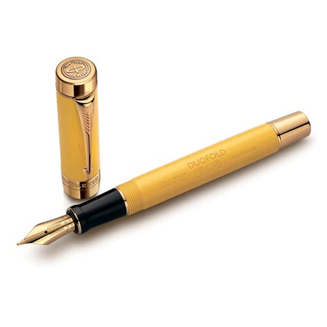 Parker Unveils The 125th Anniversary Duofold Mandarin Yellow Limited