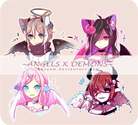 Angels X Demons Adopt Extra~ By Akayam On Deviantart