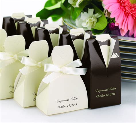 Great Favour Boxes For Your Wedding Personalized With Your Names And