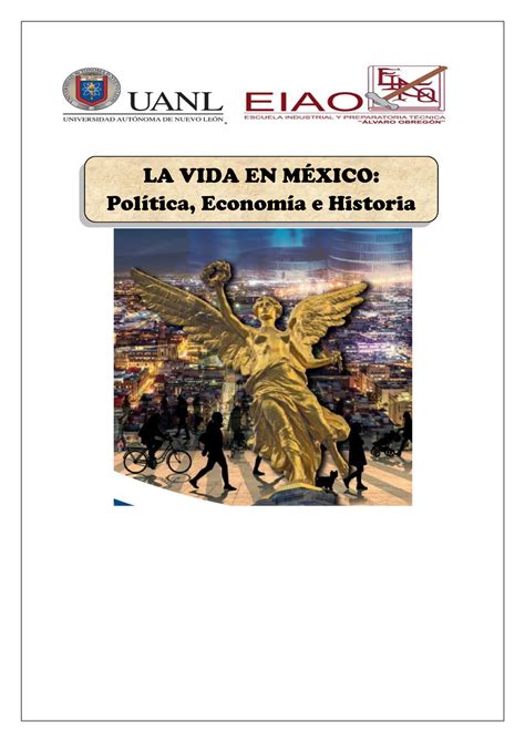 Evidencia de aprendizaje etapa LA VIDA EN MÉXICO Política Economía e Historia Cuadro Studocu