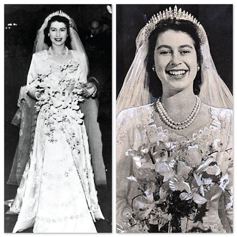 Elizabeth was born in mayfair, london. Queen Elizabeth was a blushing bride! That smile is so ...