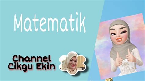 Matematika fanidan formulalar, misollar yordamida tushuntiriladi. Matematik Tahun 6. Perimeter dan luas. - YouTube