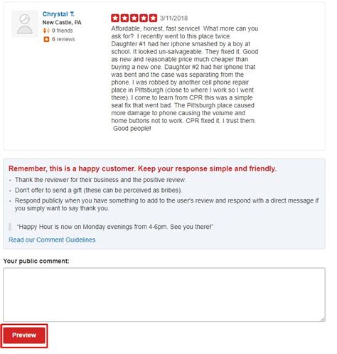 How To Respond To Yelp Reviews Frequently Asked Questions And Support