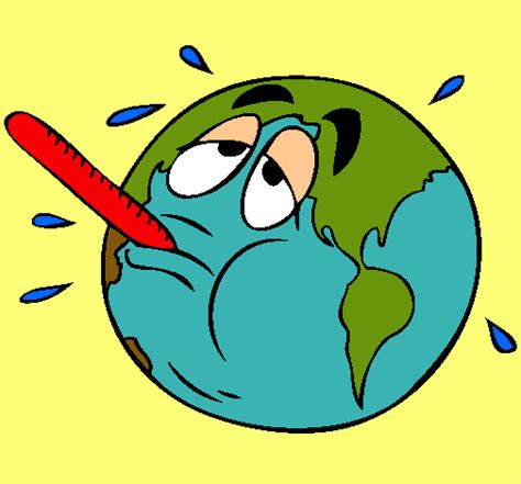 Archivo de noticias en colombia y el mundo sobre cambio climatico. Dibujo de Calentamiento global pintado por Shelliitha en ...