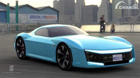 Tesla Gt Muscle Car Suksesor Roadster Dengan Aura Kekar