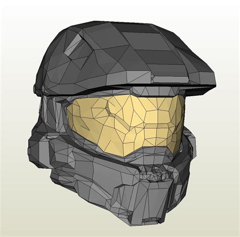 Papercraft Pdo File Template For Halo 4 Masterchief