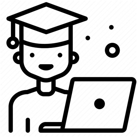 Student Boy School Education Courses Icon Download On Iconfinder