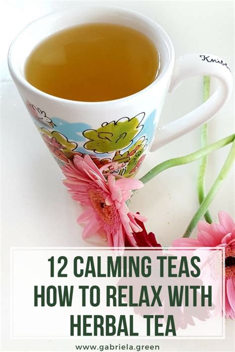12 Calming Teas How To Relax With Herbal Tea Gabriela Green