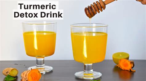 How To Make Turmeric Detox Drink Palatesdesire Youtube