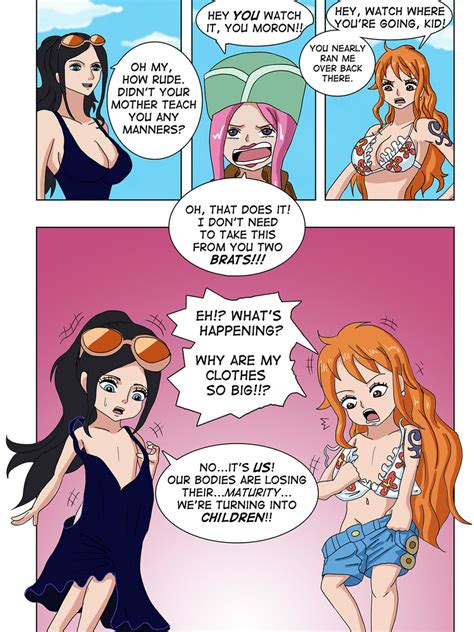 One Piece Nami And Robin Ar Comic Part By Ar Kayn On Deviantart