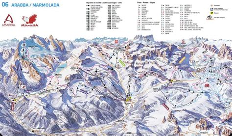 Sellaronda Ski Tour Arabba Fodom Dolomites Italy