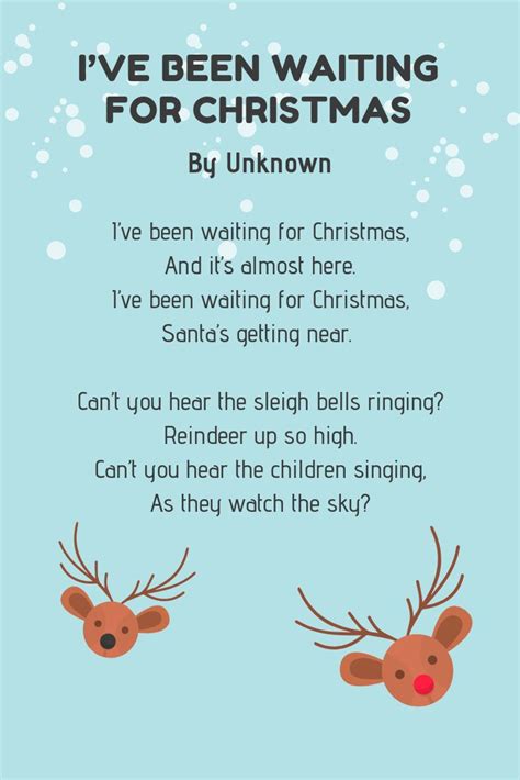 24 Christmas Poems For Kids Funny And Festive Poems 🎄 Christmas