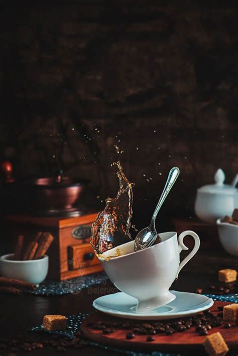 17 Amazing Still Life Photographs In Action By Dina Belenko Coffee