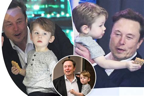 Elon Musk Plays With His Grimes 2 Year Old Son In Rare Pics