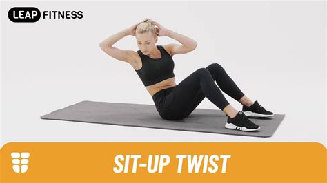 How To Do：sit Up Twist Youtube