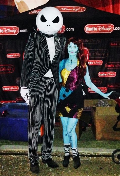 Our Jack And Sally Costumes We Madethe Nightmare Before Christmas