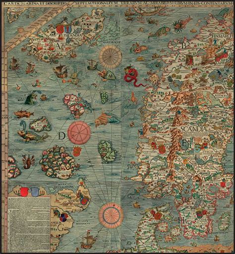 map of the world monsters of folk map of world