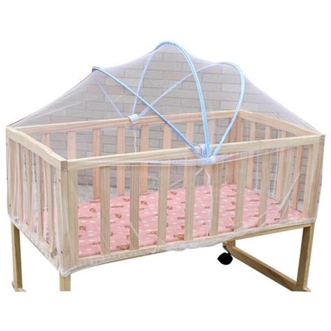 Summer White Safe Baby Mosquito Nets Cradle Bed Canopy Mosquito Net