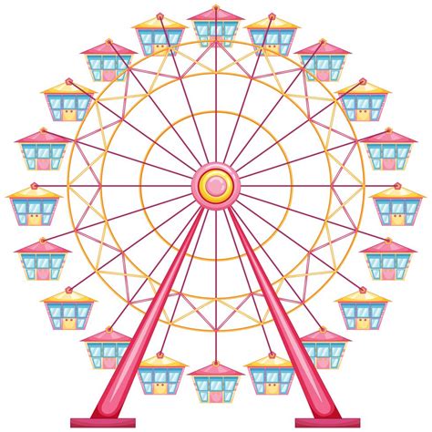 A Ferris Wheel Ride 295658 Vector Art At Vecteezy