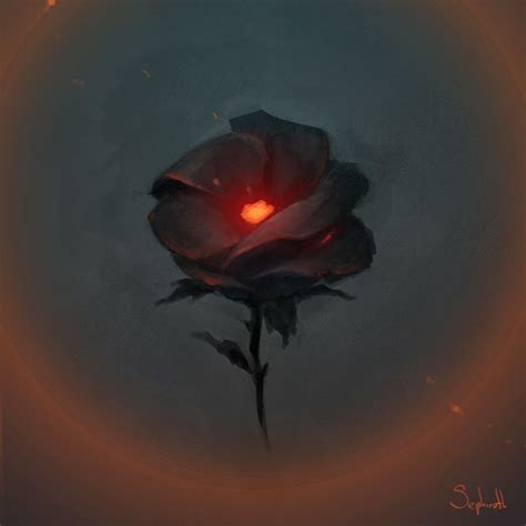 Black Rose By Sephiroth Art On Deviantart Fantasy Props Fantasy Art