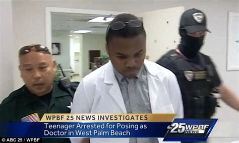 Florida Teen Malachi Love Robinson Who Pretended To Be A Doctor Arrested Daily Mail Online