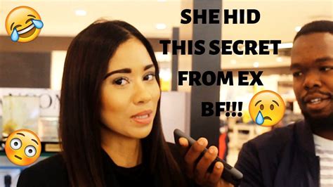 What She Hid From Her Ex Bf 😳😳 Public Interview 🤣 Youtube