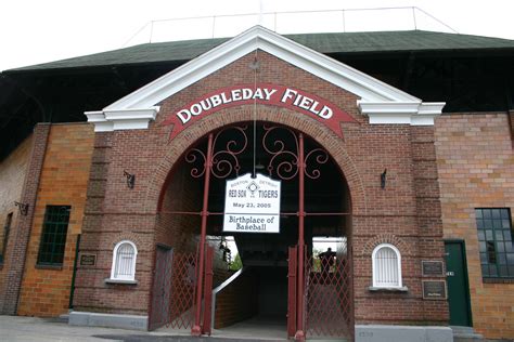 History Of Doubleday Field Baseball Hall Of Fame