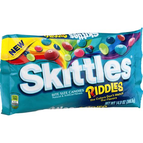Skittles Riddles Bite Size Candies Packaged Candy Superlo Foods