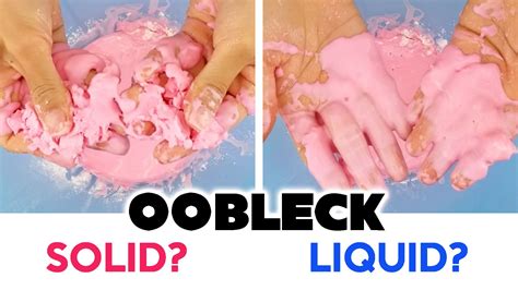 Learn How To Make Oobleck Using Cornstarch And Water It Is A Fun