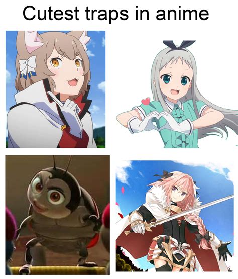 Cutest Traps In Anime Traps Know Your Meme