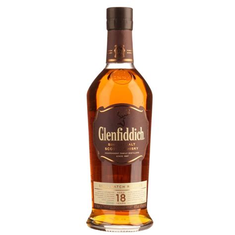 Caja De 12 Whisky Glenfiddich Single Malt 18 Años 750 Ml