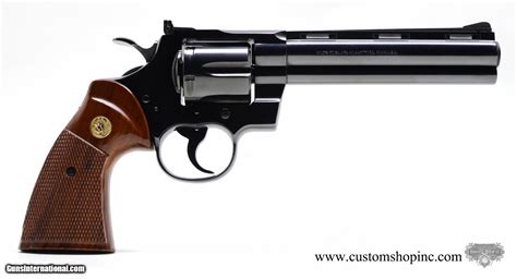 Colt Python 357 Mag 6 Inch Colt Blue Finish