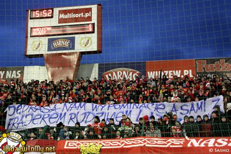 Its official colours are red and white, hence their nicknames czerwona armia (red army). Relacja z trybun: Widzew Łódź - Śląsk Wrocław 07.12.2013 ...