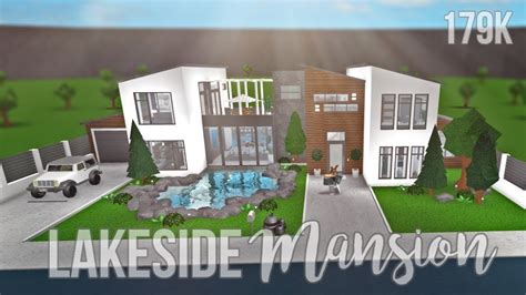 ⇁ 1 bedroom, 1 bathroom ⇁ house value: Bloxburg: Lakeside Mansion 179K - YouTube