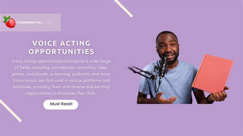 Uncover Lucrative Voice Acting Opportunities: Tips and Tricks