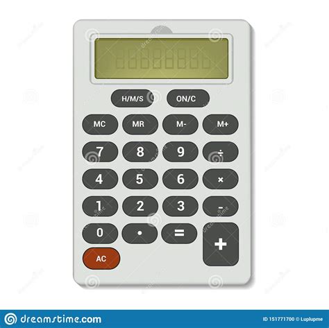 Calculator Vector Business Accounting Calculation Technology