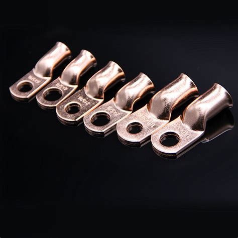 70pcs Electrical Wire Tinned Copper Lug Battery Cable Connector Terminal Kit Set Ebay