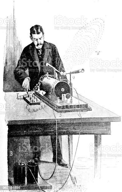 Sending Station Of A Telegraph Machine Stock Illustration Download