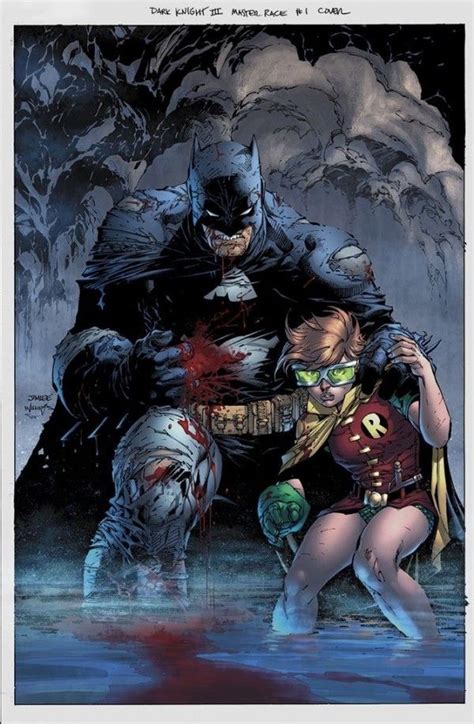 The Dark Knight By Jim Lee Batman Dark Knight Returns Batman Robin