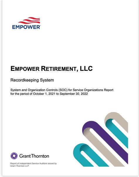 Empower Retirement Llc Recordkeeping System And Controls Soc 2