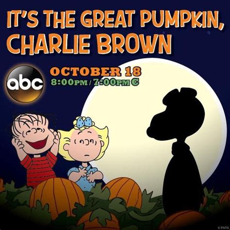 Its The Great Pumpkin Charlie Brown Airs Thursday October 18th On