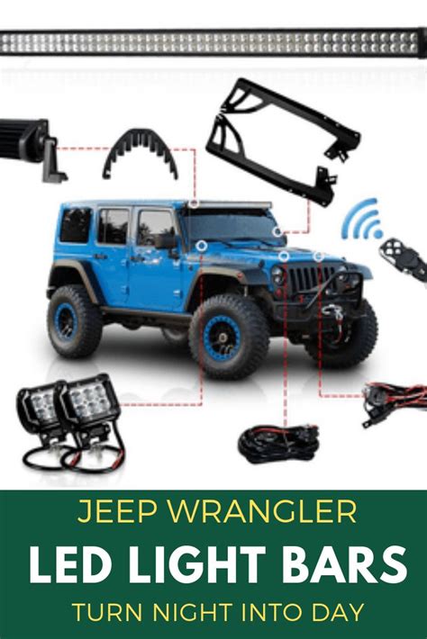 Best Jeep Led Light Bars Turn Night Into Day With A Led Light Bar Kit