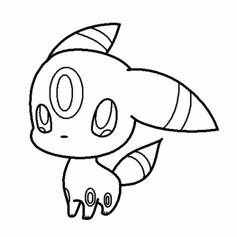 Umbreon Cute Pokemon Coloring Pages Clip Art Library